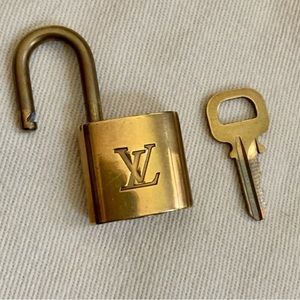 Louis Vuitton Vintage Lock and Key